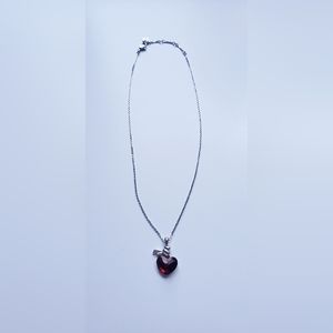 ❤ Swarovski Red Heart Necklace ❤